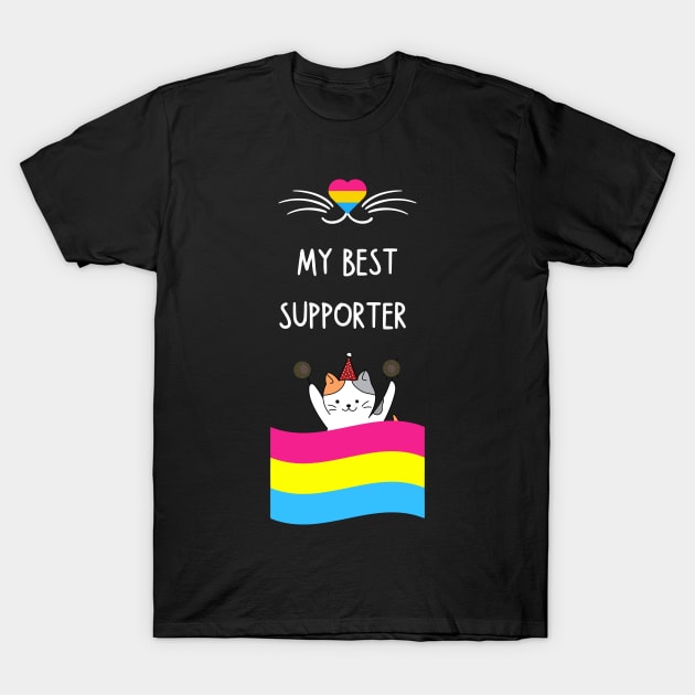 Pansexual flag T-Shirt by vaporgraphic